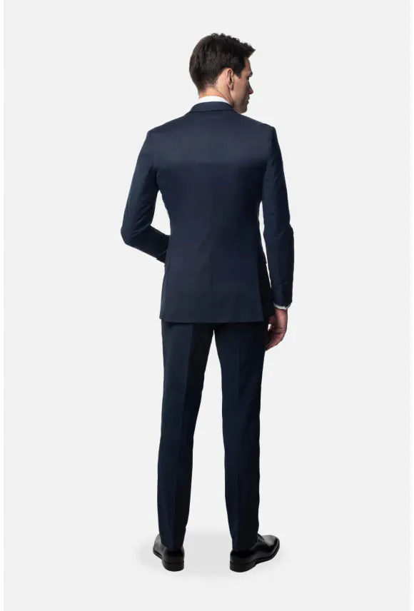 GARNITUR LAMMAS 315 GRANATOWY SLIM FIT