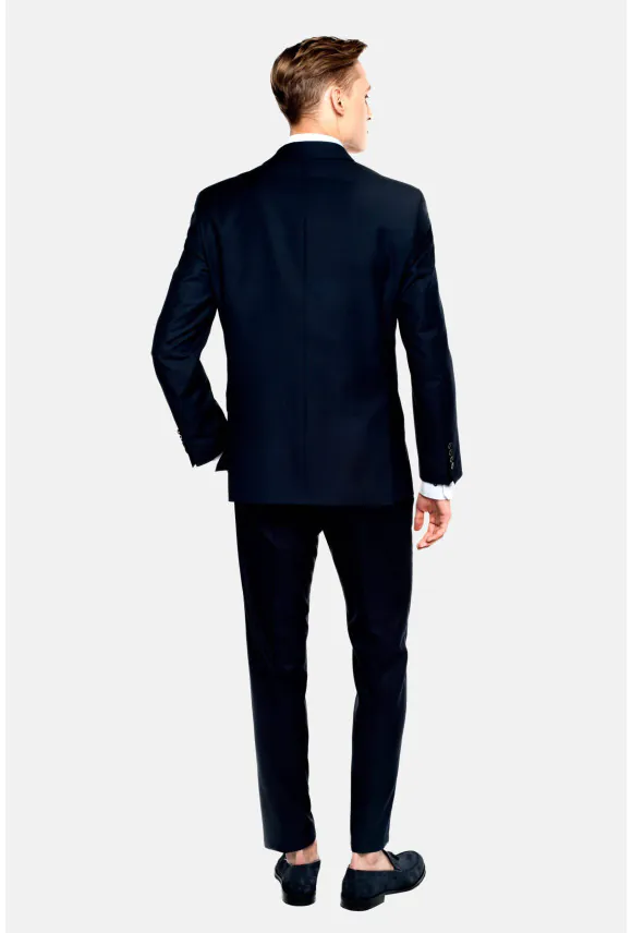 GARNITUR ABRAM 306 GRANATOWY REGULAR FIT