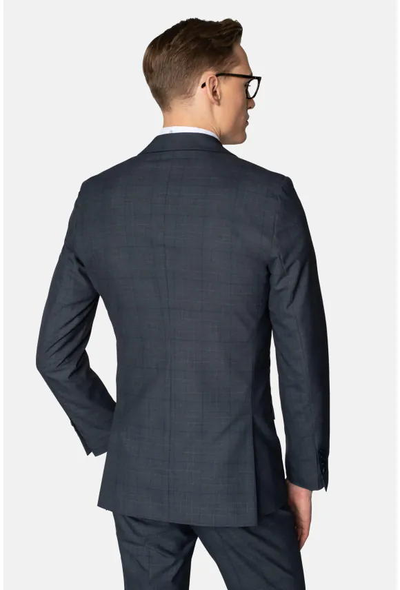 MARYNARKA BARNI GRAFITOWA SLIM FIT