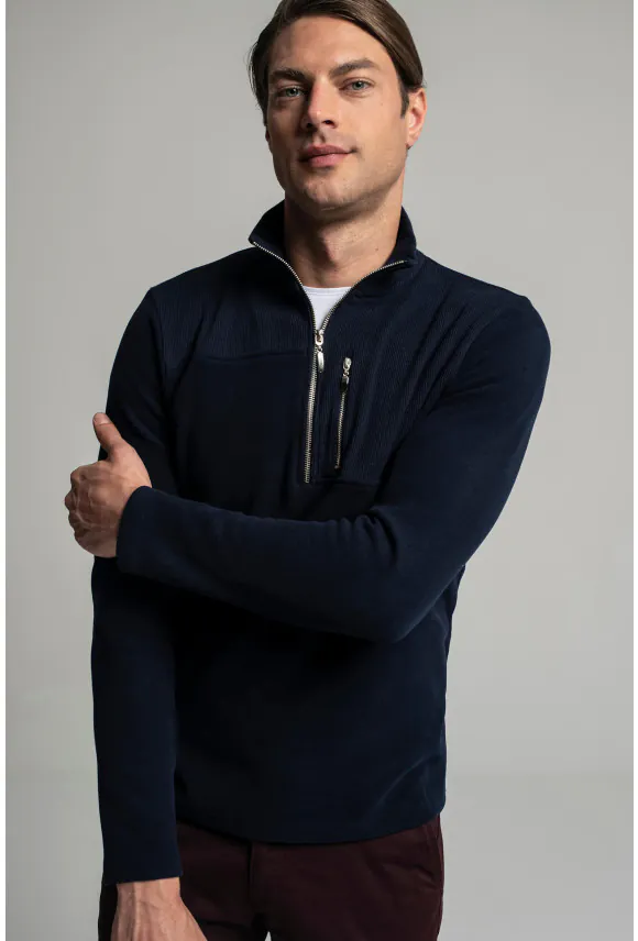 BLUZA MORTE TROYER/TYPU TROYER GRANATOWA