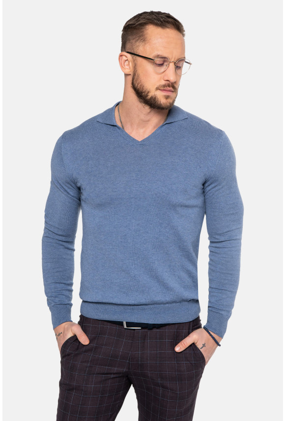 SWETER AVETON PO NIEBIESKI
