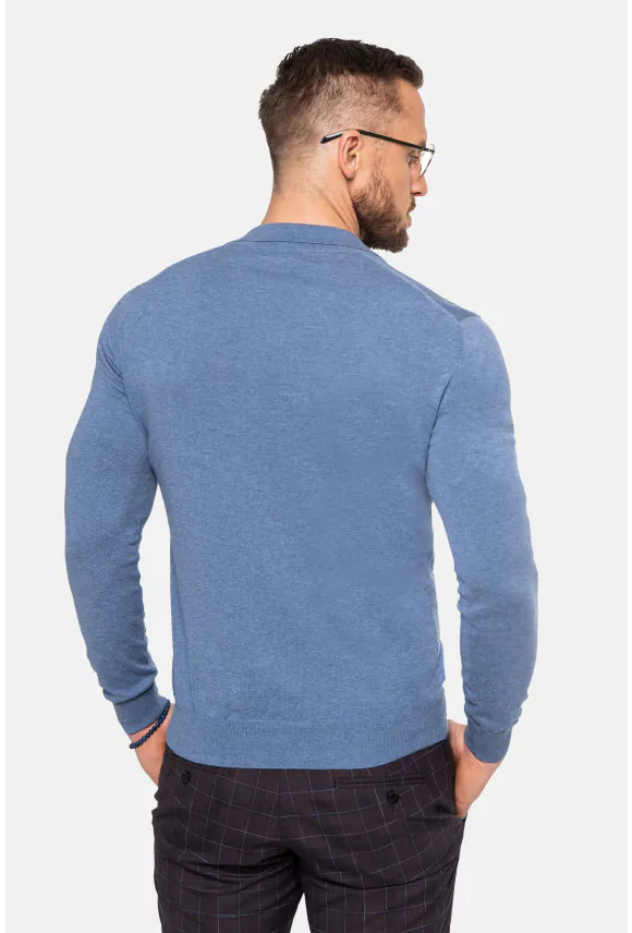 SWETER AVETON PO NIEBIESKI