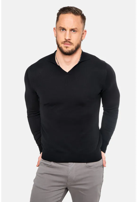 SWETER AVETON PO CZARNY