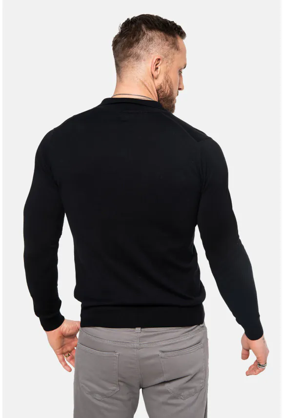 SWETER AVETON PO CZARNY