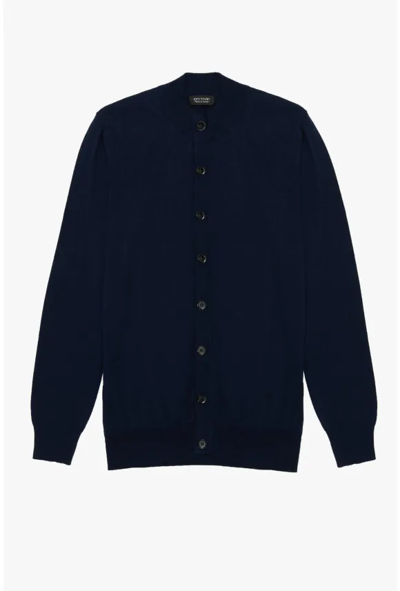 SWETER TROIA ROZPINANY GRANATOWY