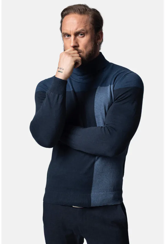 SWETER CONDAT GOLF GRANATOWY