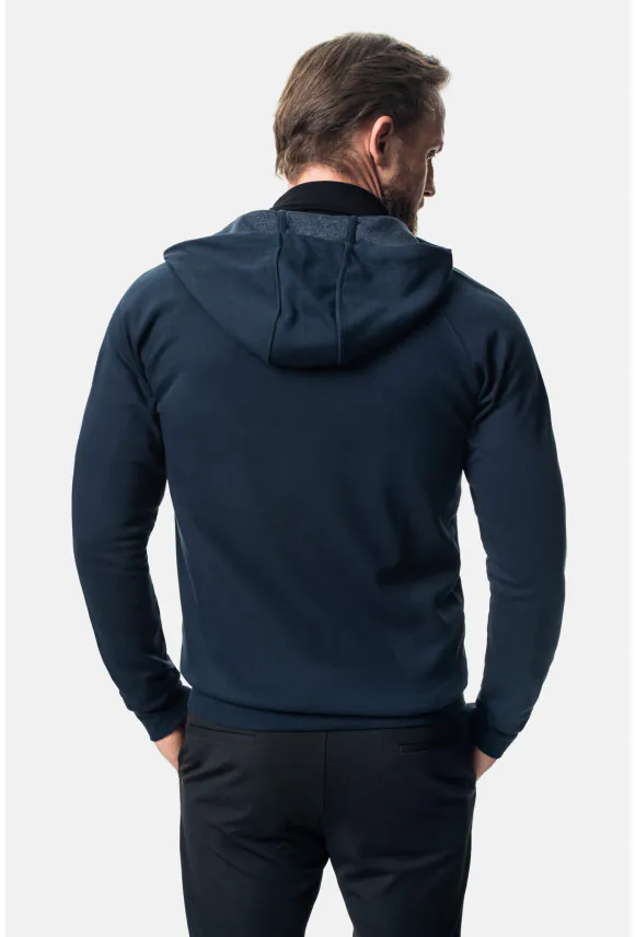 BLUZA TONGE ROZPINANY GRANATOWA
