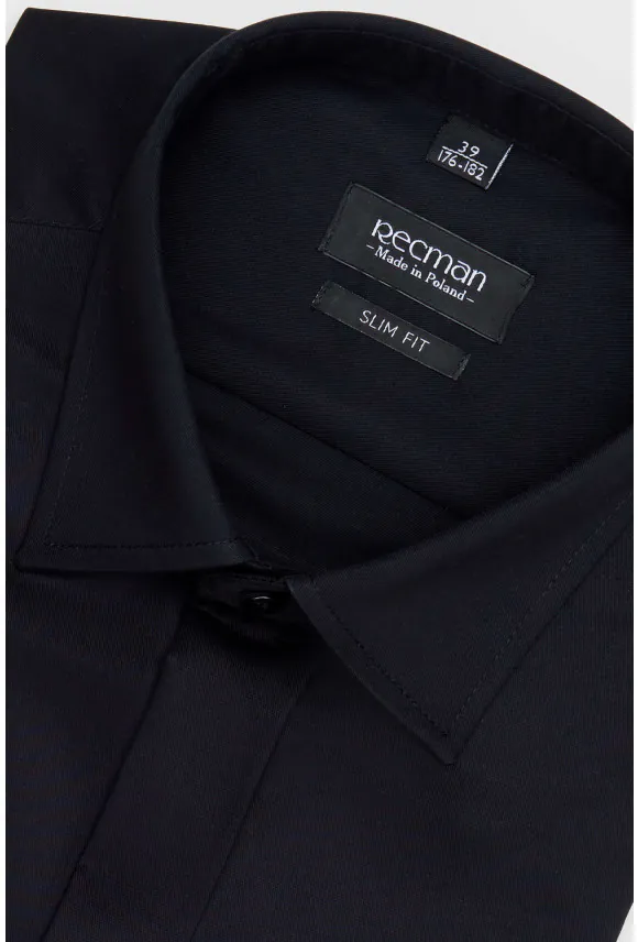 KOSZULA SAVERNE 3092 SP SLIM FIT CZARNA