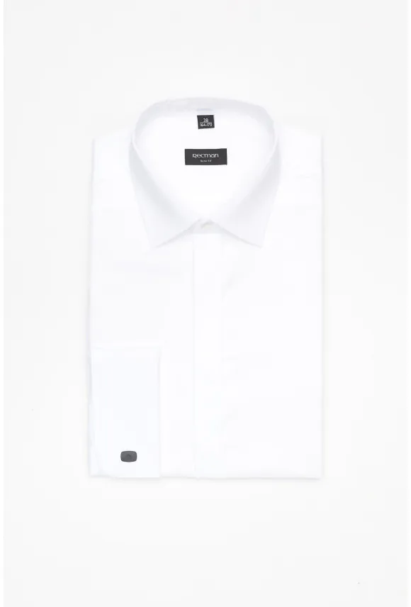 KOSZULA SAVERNE 3623 SP SLIM FIT BIAŁA