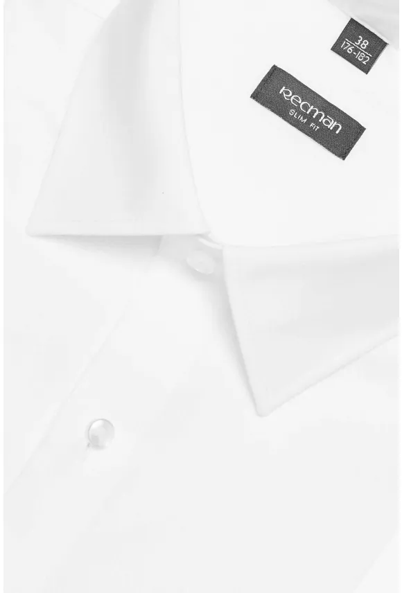 KOSZULA VERSONE 3150M DŁUGI RĘKAW SLIM FIT BIAŁY