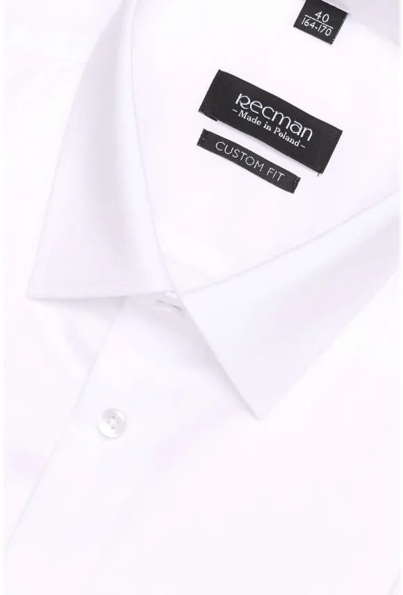 KOSZULA VERSONE 3155T DŁUGI RĘKAW CUSTOM FIT BIAŁY