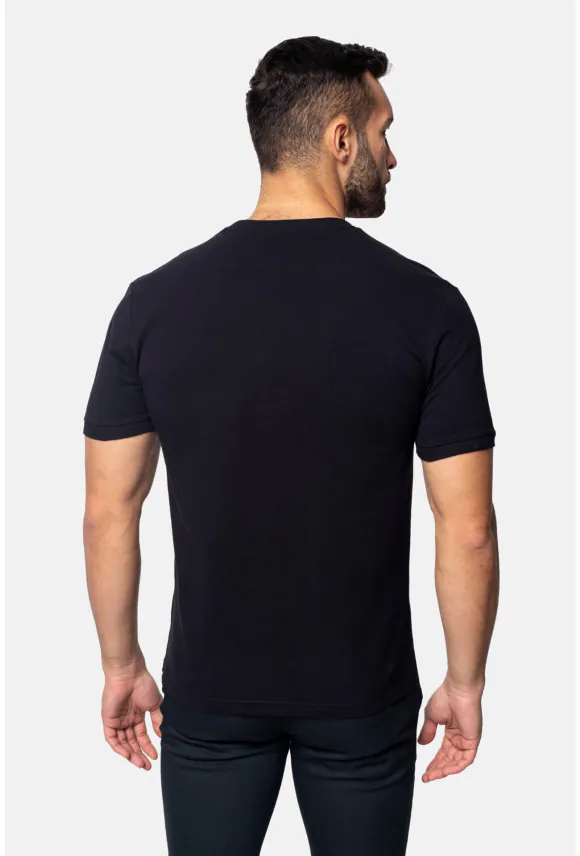 T SHIRT MORGO CZARNY