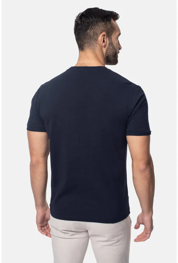 T SHIRT MORGO GRANATOWY