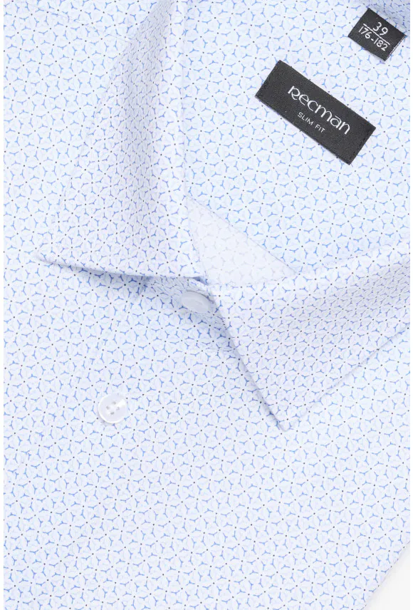 KOSZULA COLINE 3174T DŁUGI RĘKAW SLIM FIT BIAŁA