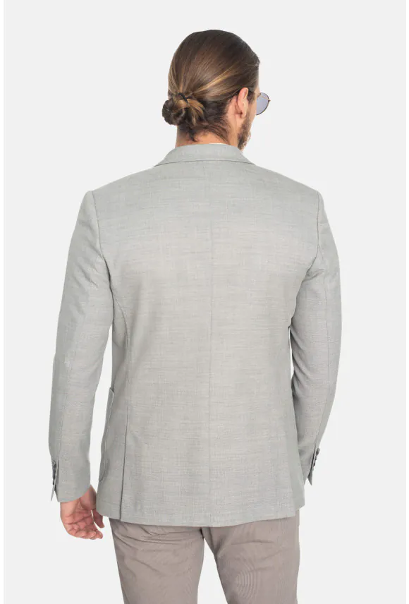 MARYNARKA ROTELLO SZARA SLIM FIT