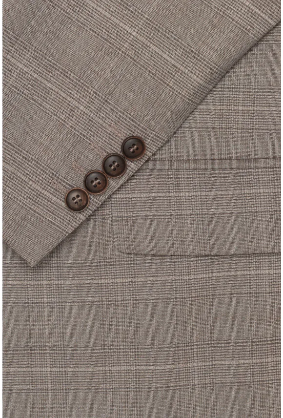 MARYNARKA DOWIN BRĄZOWA SLIM FIT