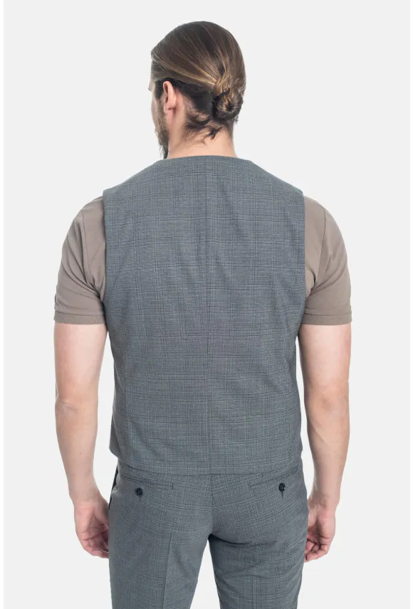 KAMIZELKA MERIA SLIM FIT GRAFITOWA