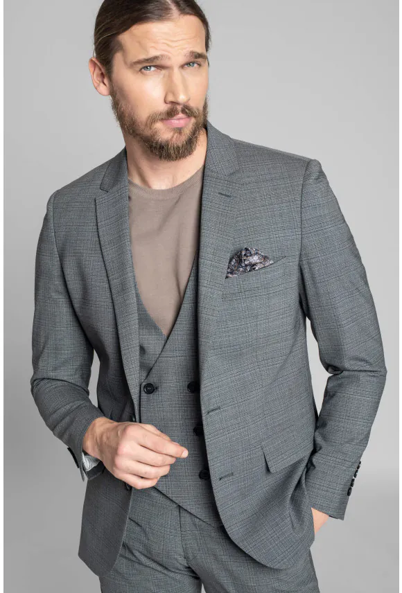 MARYNARKA MERIA GRAFITOWA SLIM FIT