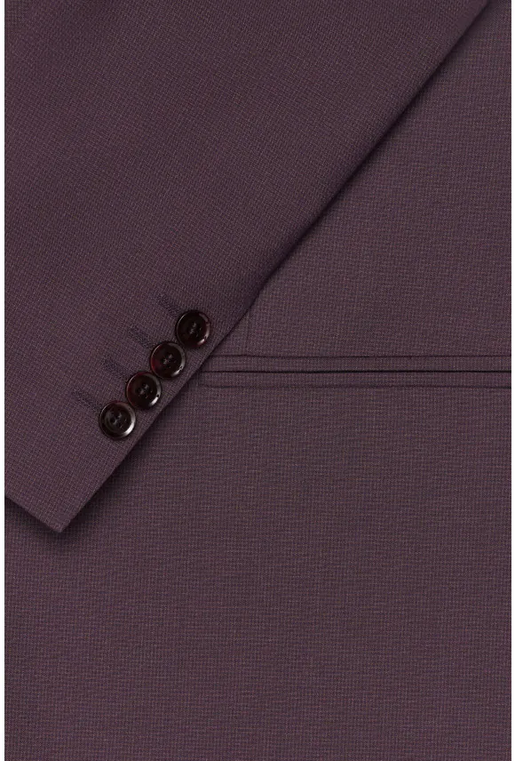 MARYNARKA FERIA FIOLETOWA SLIM FIT