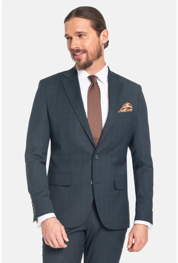 MARYNARKA LURI ZIELONA SLIM FIT