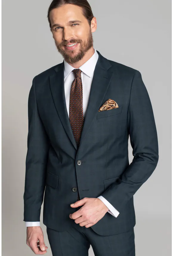 MARYNARKA LURI ZIELONA SLIM FIT