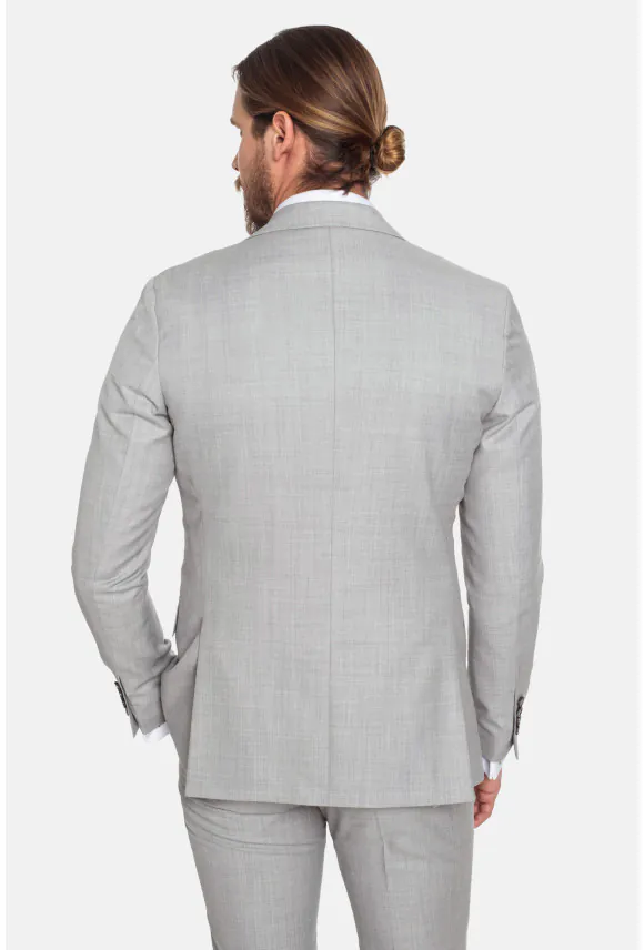 MARYNARKA ASCO SZARA SLIM FIT