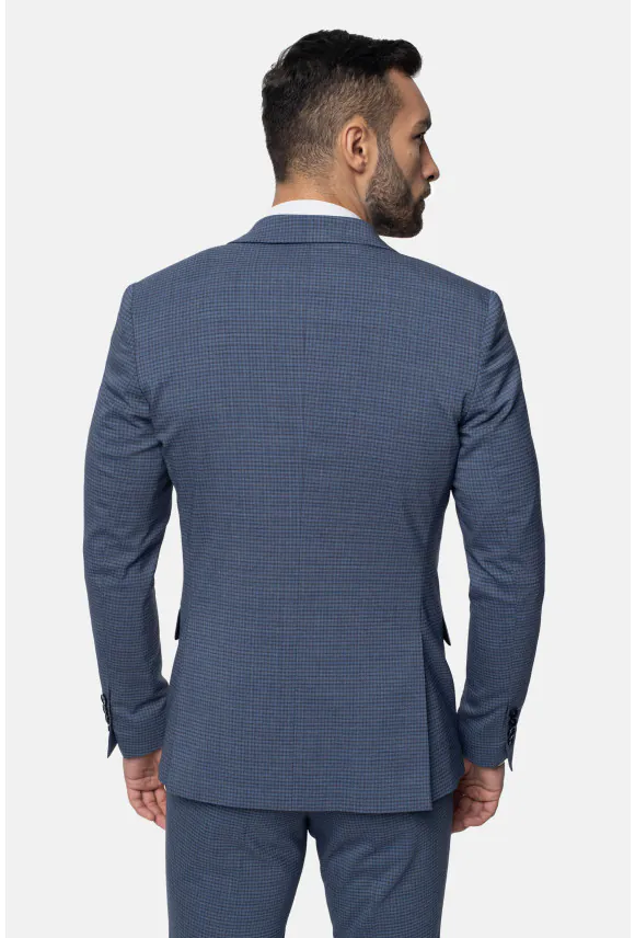 MARYNARKA GRADA NIEBIESKA SLIM FIT