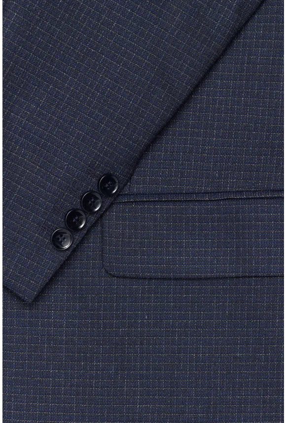 MARYNARKA RALWIN GRANATOWA SLIM FIT