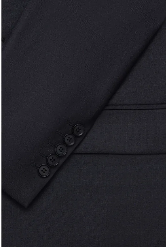 GARNITUR ENTWIN GRAFITOWY SLIM FIT