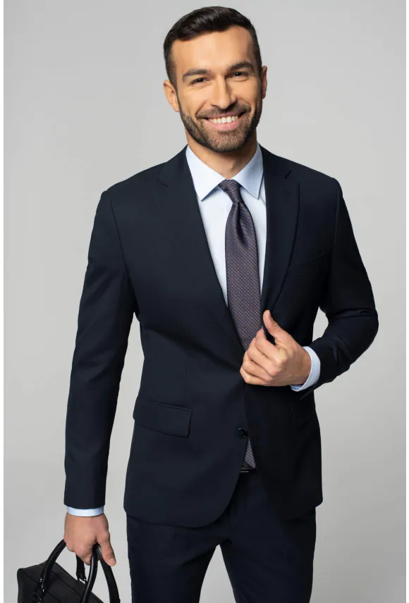 GARNITUR WINKED GRANAT SLIM FIT