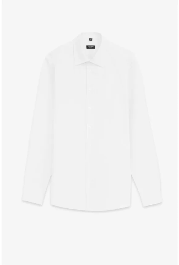 KOSZULA CORSINI 3182D DŁUGI RĘKAW SLIM FIT BIAŁA