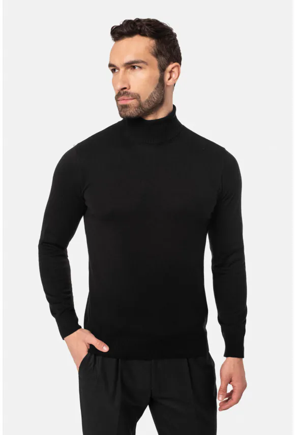 SWETER GROTTON GOLF CZARNY