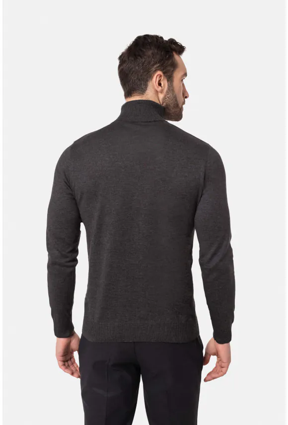 SWETER GROTTON GOLF GRAFITOWY