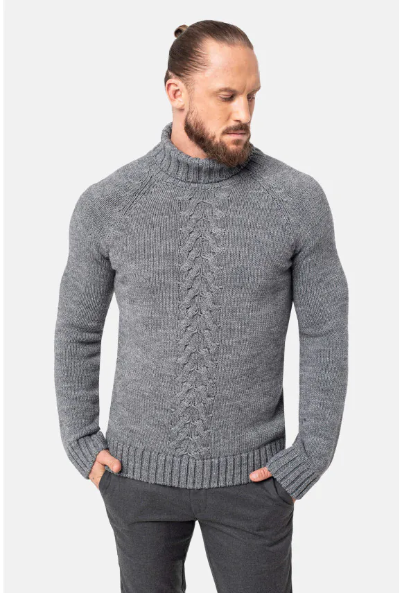 SWETER GIVELET GOLF SZARY