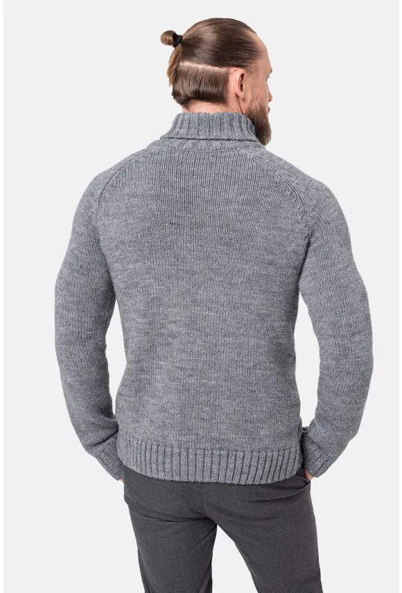 SWETER GIVELET GOLF SZARY
