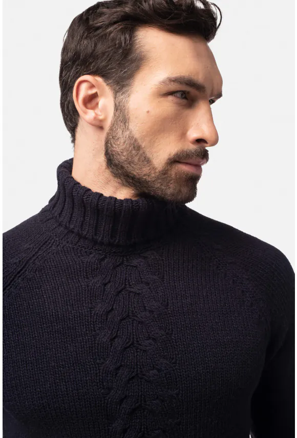 SWETER GIVELET GOLF GRANATOWY