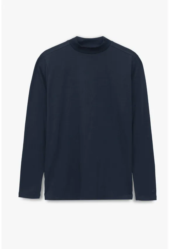 BLUZA ALDEA PÓŁGOLF GRANATOWA
