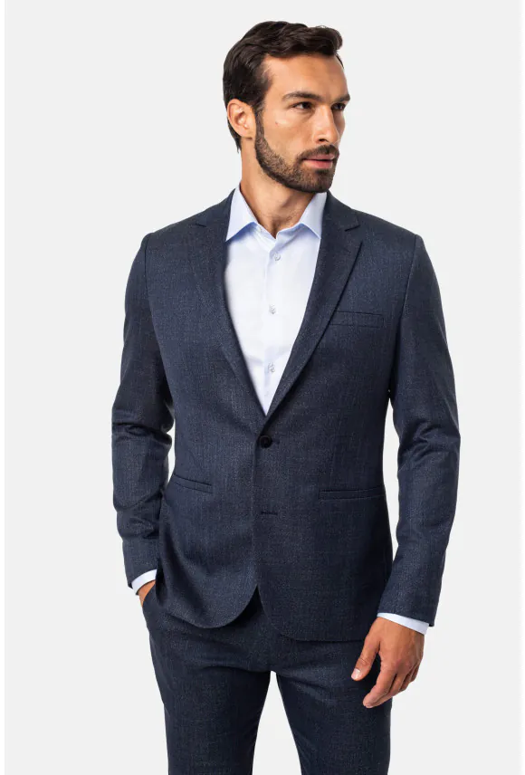 MARYNARKA CASEDA GRANATOWA SLIM FIT