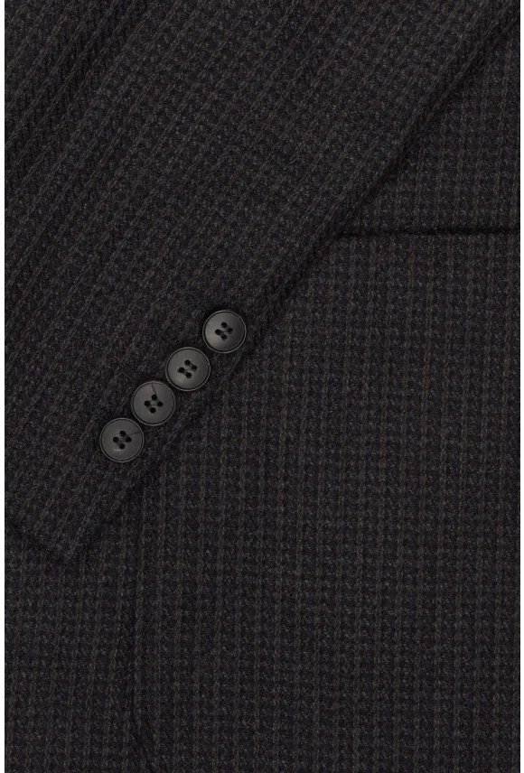 MARYNARKA SELWIN CZARNA SLIM FIT