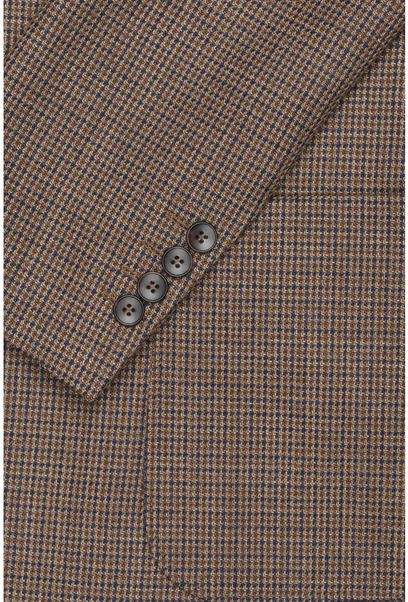 MARYNARKA SALAS BRĄZOWA SLIM FIT