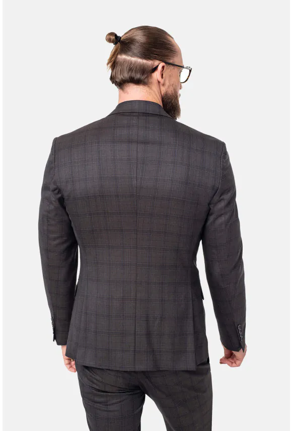 MARYNARKA NAVES BRĄZOWA SLIM FIT