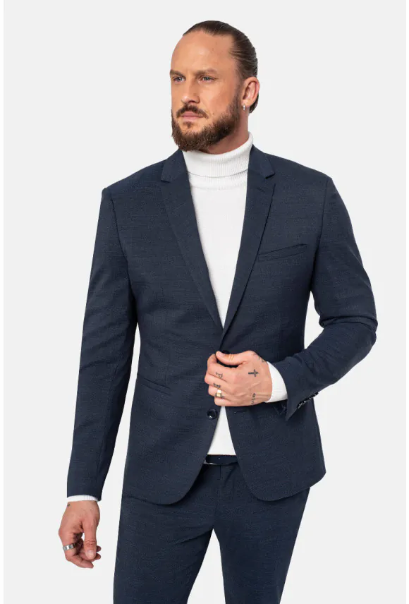 MARYNARKA MERLET GRANATOWA SUPER SLIM FIT