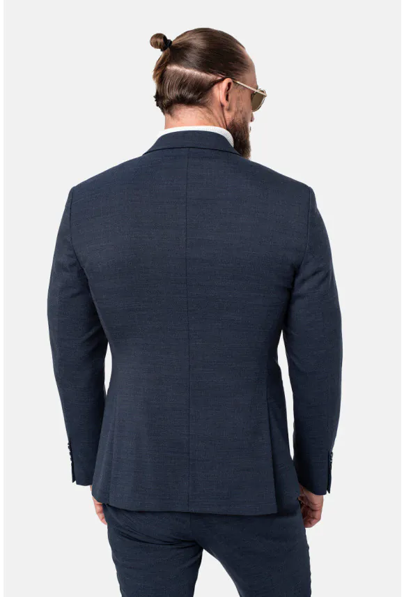 MARYNARKA MERLET GRANATOWA SUPER SLIM FIT