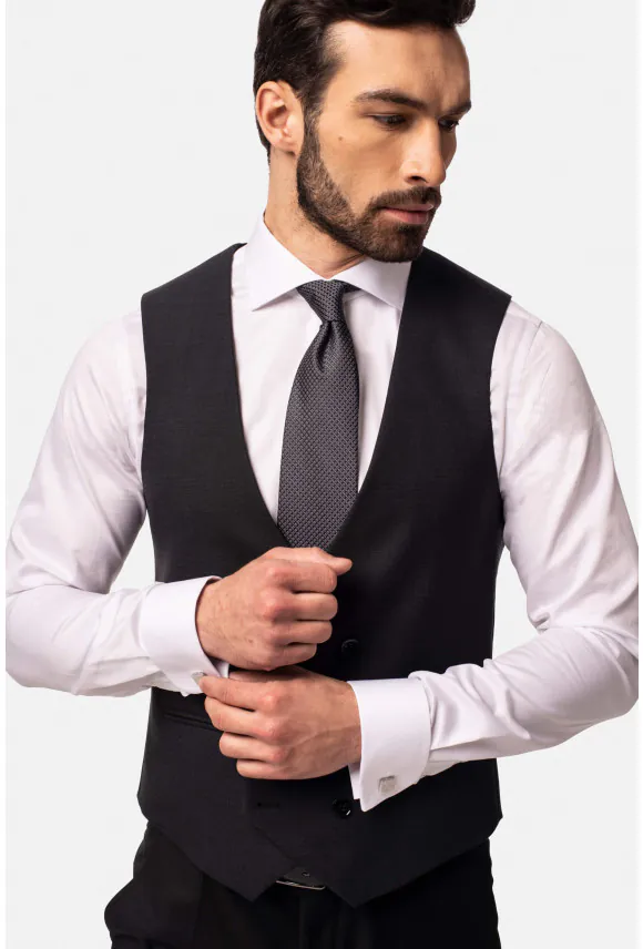 KAMIZELKA MOVERA SLIM FIT GRAFITOWA