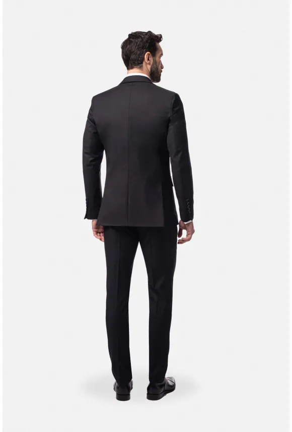 GARNITUR WINLON 318 CZARNY SLIM FIT