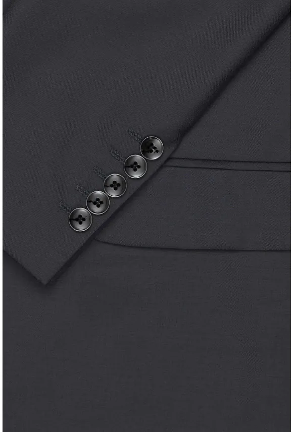 GARNITUR WINLON 318 CZARNY SLIM FIT