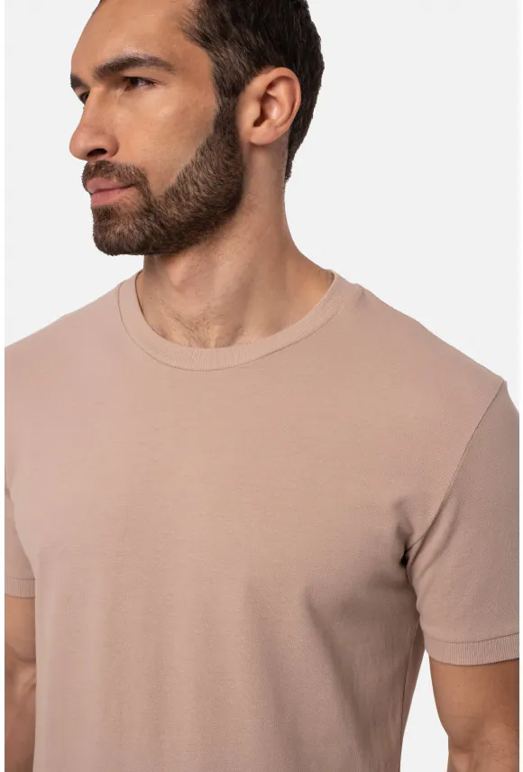 T SHIRT MORGO BEŻOWY