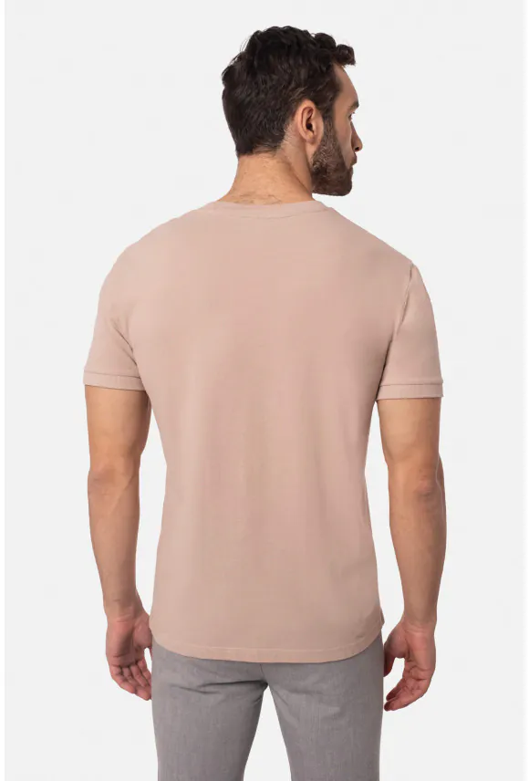 T SHIRT MORGO BEŻOWY