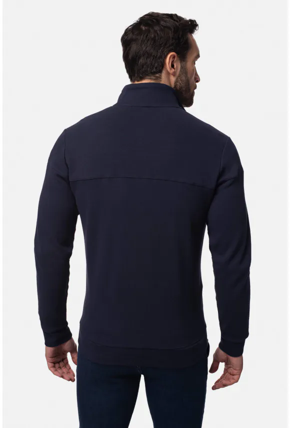 BLUZA DARNEY ROZPINANY GRANATOWA