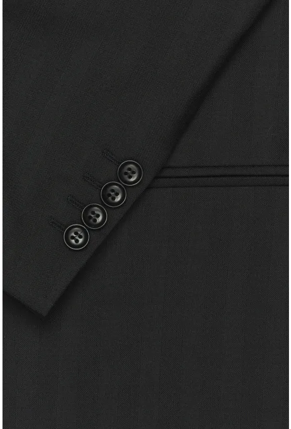MARYNARKA DRAGONI CZARNA SLIM FIT
